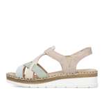 náhled Dámské sandály RIEKER V1269-90 béžová S6