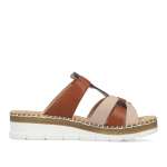 náhled Dámské nazouváky RIEKER V1291-90 béžová S6