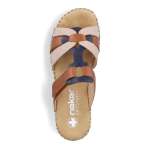 náhled Dámské nazouváky RIEKER V1291-90 béžová S6