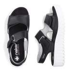 náhled Dámské sandály RIEKER V1382-00 černá S6