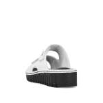 náhled Dámské nazouváky RIEKER V1392-80 bílá S6