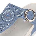 náhled Dámské žabky RIEKER V1465-14 modrá S6