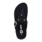 náhled Dámské žabky RIEKER V1466-00   BLACK   F/S6