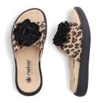 náhled Dámské nazouváky RIEKER V1562-60 béžová S6