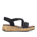 náhled Dámské sandály RIEKER V1762-00 černá S6