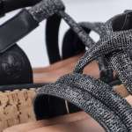 náhled Dámské sandály RIEKER V1762-00 černá S6