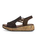 náhled Dámské sandály RIEKER V1765-24 hnědá S6