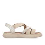 náhled Dámské sandály RIEKER V3063-62 béžová S6