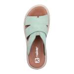 náhled Dámské nazouváky RIEKER V3089-52 zelená S6