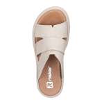 náhled Dámské nazouváky RIEKER V3089-62 béžová S6