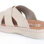 náhled Dámské nazouváky RIEKER V3089-62 béžová S6