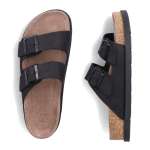 náhled Dámské nazouváky RIEKER V3190-01 černá S6