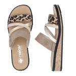 náhled Dámské nazouváky RIEKER V3652-62 béžová S6