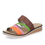 náhled Dámské nazouváky RIEKER V3652-96 hnědá S6