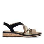 náhled Dámské sandály RIEKER V3663-92 černá S6