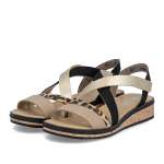 náhled Dámské sandály RIEKER V3663-92 černá S6