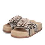 náhled Dámské nazouváky RIEKER V4050-20 béžová S6