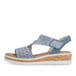 náhled Dámské sandály RIEKER V4150-14 modrá S6