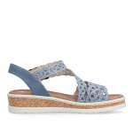náhled Dámské sandály RIEKER V4150-14 modrá S6