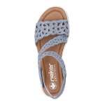 náhled Dámské sandály RIEKER V4150-14 modrá S6