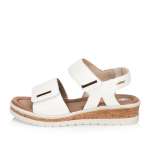 náhled Dámské sandály RIEKER V4181-80 bílá S6