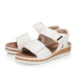 náhled Dámské sandály RIEKER V4181-80 bílá S6