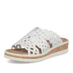 náhled Dámské nazouváky RIEKER V4189-80 bílá S6