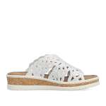 náhled Dámské nazouváky RIEKER V4189-80 bílá S6