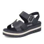 náhled Dámské sandály RIEKER V4952-00 černá S6