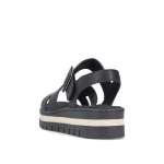 náhled Dámské sandály RIEKER V4952-00 černá S6