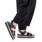 náhled Dámské sandály RIEKER V4952-00 černá S6