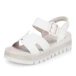 detail Dámské sandály RIEKER V4952-60 béžová S6