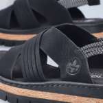 náhled Dámské sandály RIEKER V4959-00 černá S6