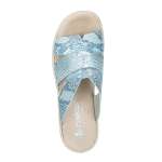 náhled Dámské nazouváky RIEKER V4989-10 modrá S6