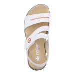 náhled Dámské sandály RIEKER V5151-80 bílá S6