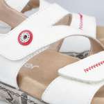 náhled Dámské sandály RIEKER V5151-80 bílá S6