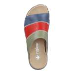 náhled Dámské nazouváky RIEKER V5170-90 červená S6