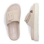 náhled Dámské nazouváky RIEKER V5650-62 béžová S6