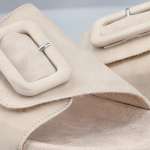 náhled Dámské nazouváky RIEKER V5650-62 béžová S6