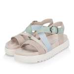 náhled Dámské sandály RIEKER V5663-60 béžová S6