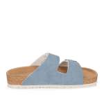 náhled Dámské nazouváky RIEKER V6391-14 modrá S6