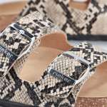 náhled Dámské nazouváky RIEKER V6391-20 béžová S6