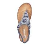 náhled Dámské sandály RIEKER V7561-14 modrá S6