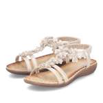 náhled Dámské sandály RIEKER V7573-90 zlatá S6