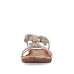 náhled Dámské sandály RIEKER V7573-90 zlatá S6