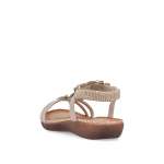 náhled Dámské sandály RIEKER V7573-90 zlatá S6