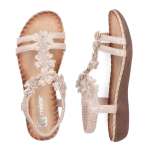 náhled Dámské sandály RIEKER V7573-90 zlatá S6