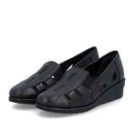 náhled Dámské mokasíny RIEKER L5358-00 černá S6