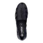 náhled Dámské mokasíny RIEKER L5358-00 černá S6