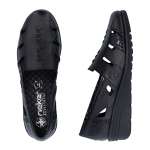 náhled Dámské mokasíny RIEKER L5358-00 černá S6